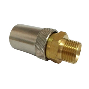 Serie RMI Brass Straight Brass Male, acoplamiento rápido